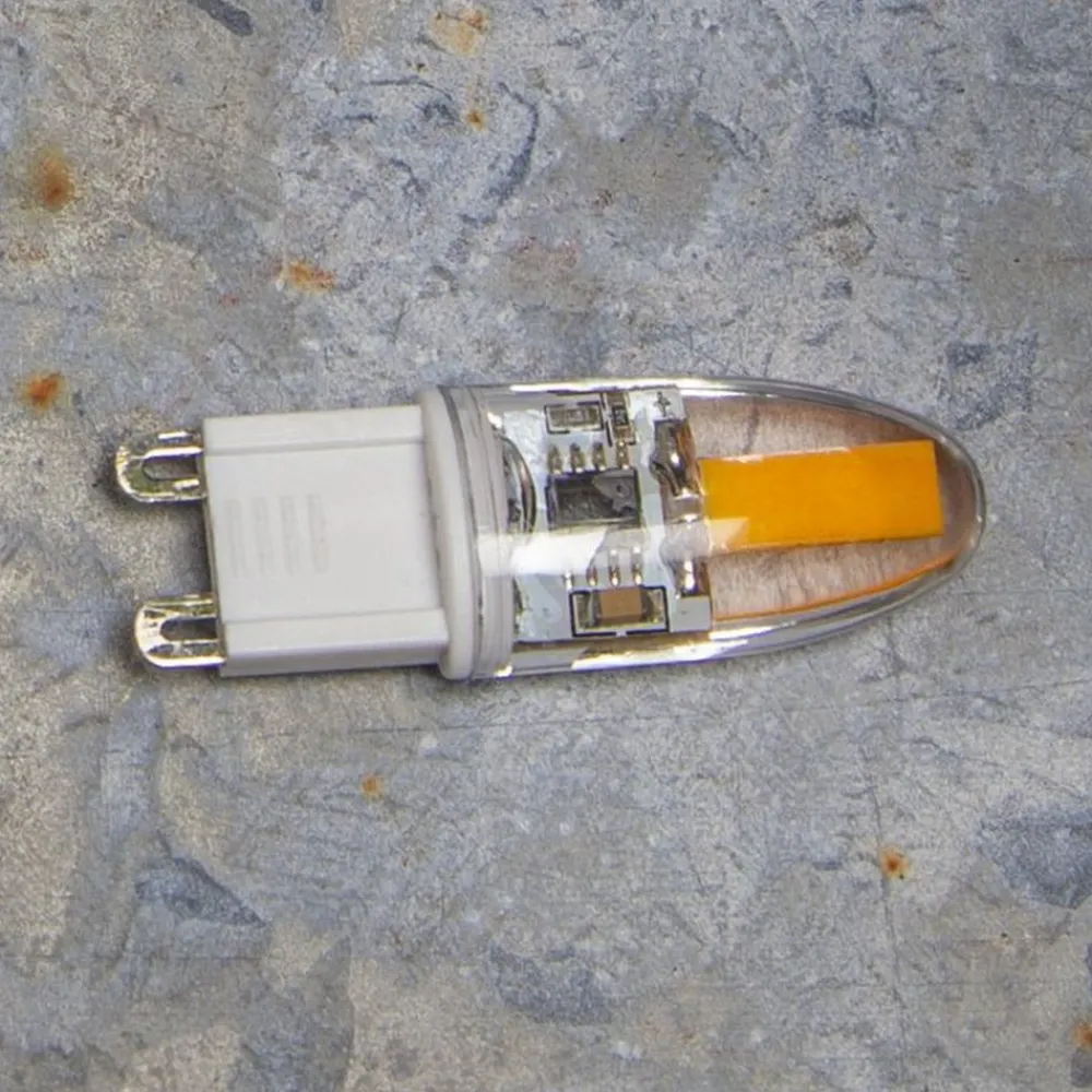 Led Pærer ^ STAR TRADING LED-stiftsokkelpære, G9, 1,8 W, klar, 2.800 K, dæmpbar, 200 lm
