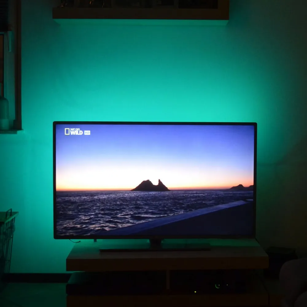Dekorationsbelysning|Led Strips ^ Briloner LED-strip LED til TV, TV-baggrundsbelysning, USB