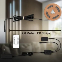 Led Strips ^ Briloner LED-strip Pimp your panel, startsæt, CCT, længde 2,6 m