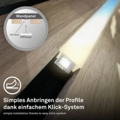 Led Strips ^ Briloner LED-strip Pimp your panel, startsæt, CCT, længde 2,6 m