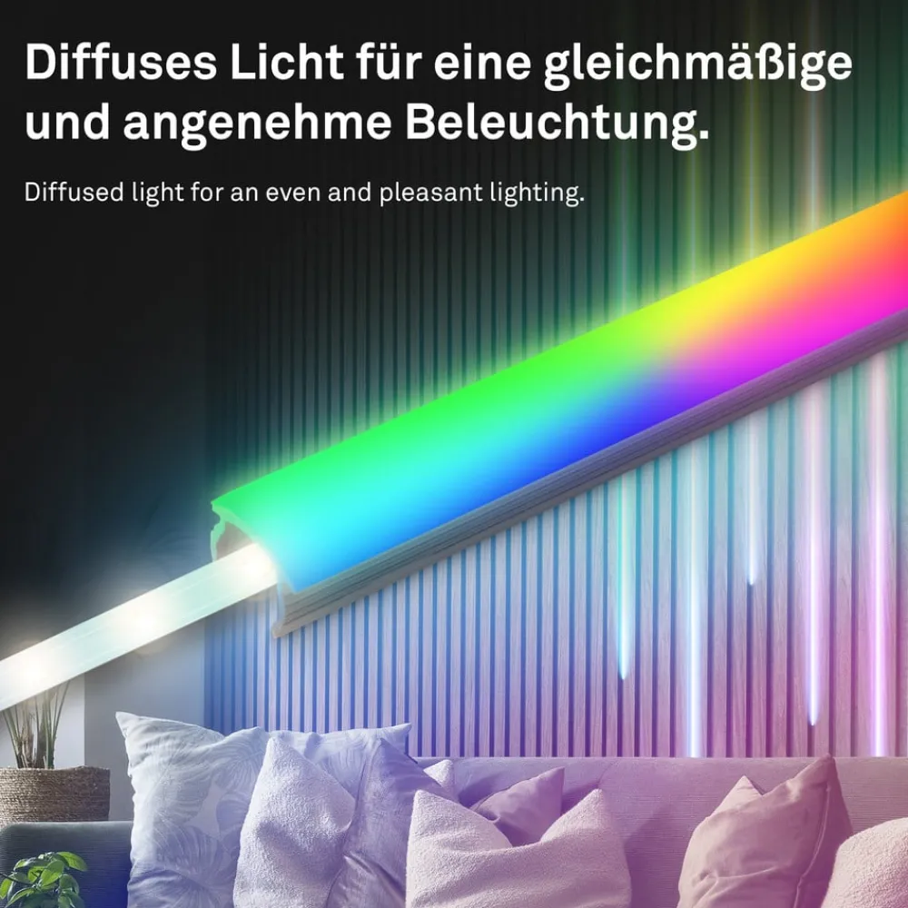 Briloner Dekorationsbelysning > LED-strip Pimp your panel, startsæt, RGBW, længde 2,6 m