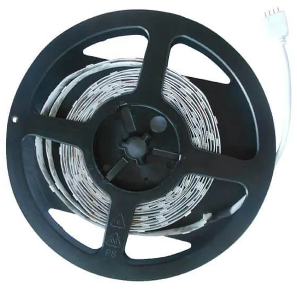 Bioledex Dekorationsbelysning|Led Strips > LED-strip SMD-RGB0-005, RGB, 5 m, komplet sæt