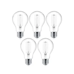 Filament Pære|Led Pærer ^ Lindby LED-trådpære E27 sæt med 5 stk. 4W 470 lm klar 2.700K