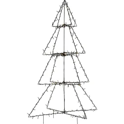 STAR TRADING Dekorationsbelysning|Julepynt > LED udendørs dekoration Light Tree Foldy, højde 135 cm