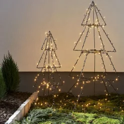 STAR TRADING Dekorationsbelysning|Julepynt > LED udendørs dekoration Light Tree Foldy, højde 50 cm