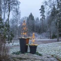 STAR TRADING Dekorationsbelysning|Julepynt > LED udendørs dekoration Light Tree Foldy, højde 50 cm