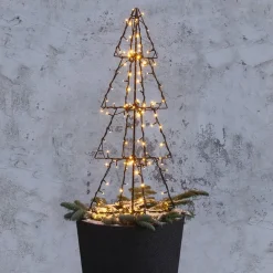 STAR TRADING Dekorationsbelysning|Julepynt > LED udendørs dekoration Light Tree Foldy, højde 90 cm