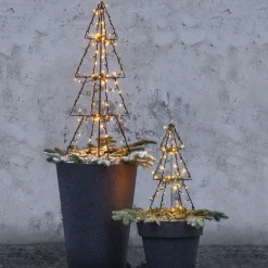 STAR TRADING Dekorationsbelysning|Julepynt > LED udendørs dekoration Light Tree Foldy, højde 90 cm