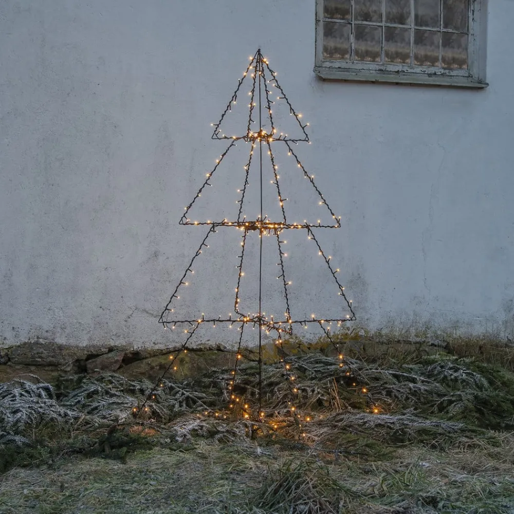 STAR TRADING Dekorationsbelysning|Julepynt > LED udendørs dekoration Light Tree Foldy, højde 170 cm