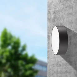 Udendørs Loftlamper ^ CMD LED-udendørslampe 9026, Ø 25 cm