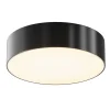 Maytoni Udendørs Loftlamper > LED udendørs loftlampe Zon, sort, Ø 22 cm, 3.000 K metal