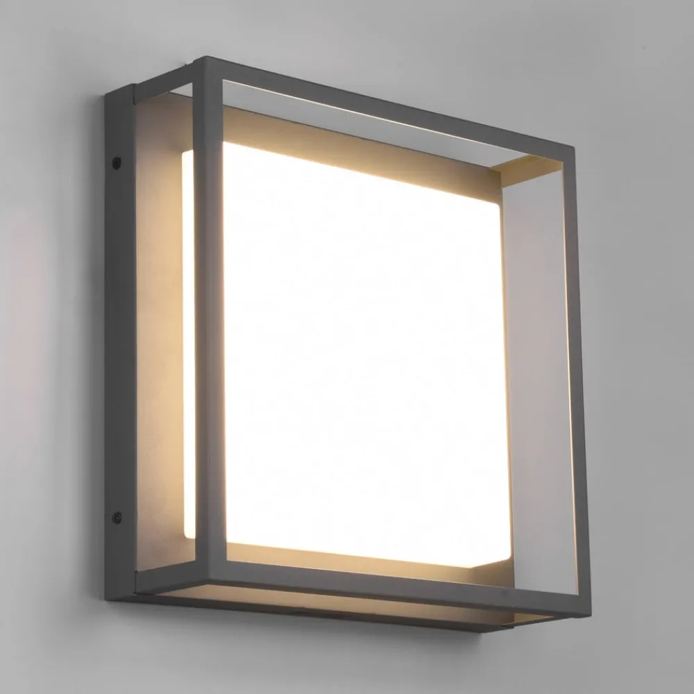 Trio Lighting Udendørs Loftlamper > LED udendørs loftslampe Witham IP54, CCT, antracit