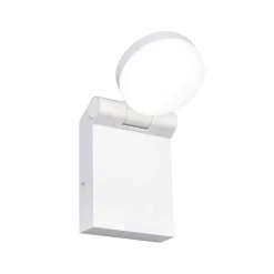 Terrassebelysning|Væglamper ^ Trio Lighting LED udendørs væglampe Adour, mat hvid, kipbar, CCT, IP44