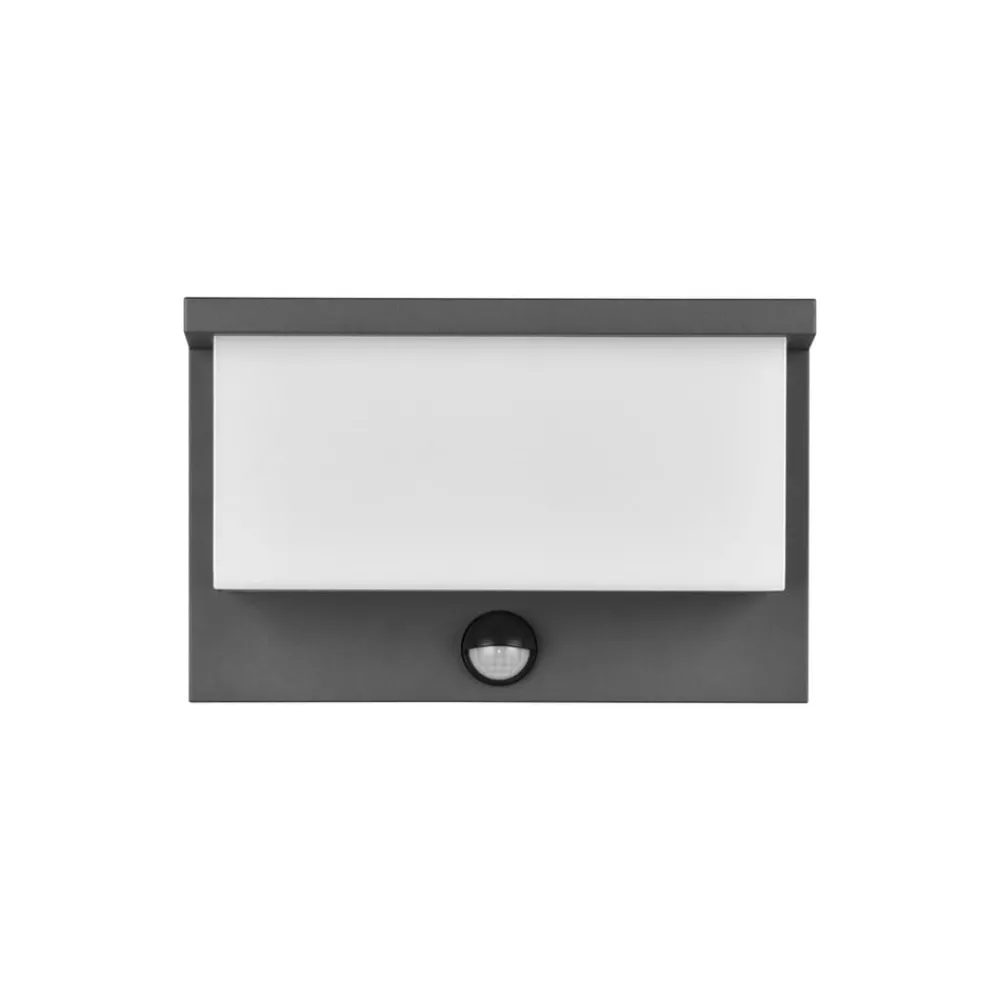 Væglampe Med Sensor ^ Trio Lighting LED udendørs væglampe Nestos, bevægelsessensor, IP54