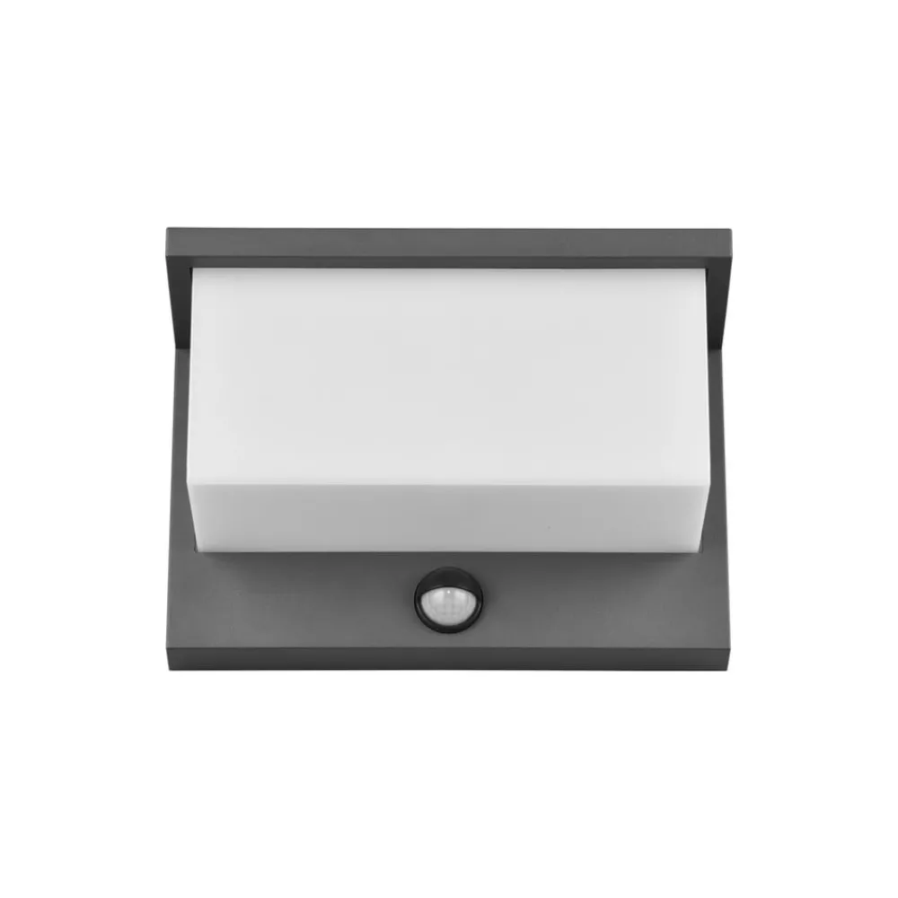 Væglampe Med Sensor ^ Trio Lighting LED udendørs væglampe Nestos, bevægelsessensor, IP54