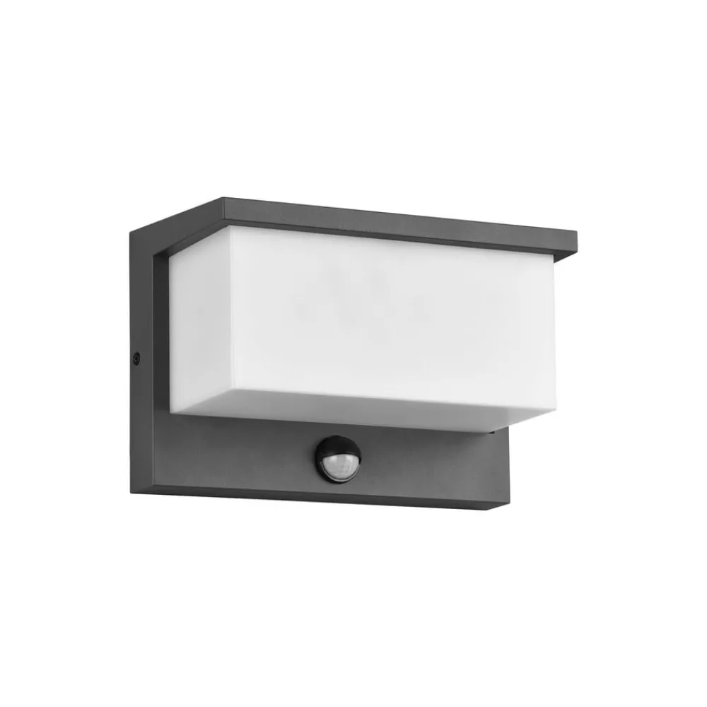 Væglampe Med Sensor ^ Trio Lighting LED udendørs væglampe Nestos, bevægelsessensor, IP54