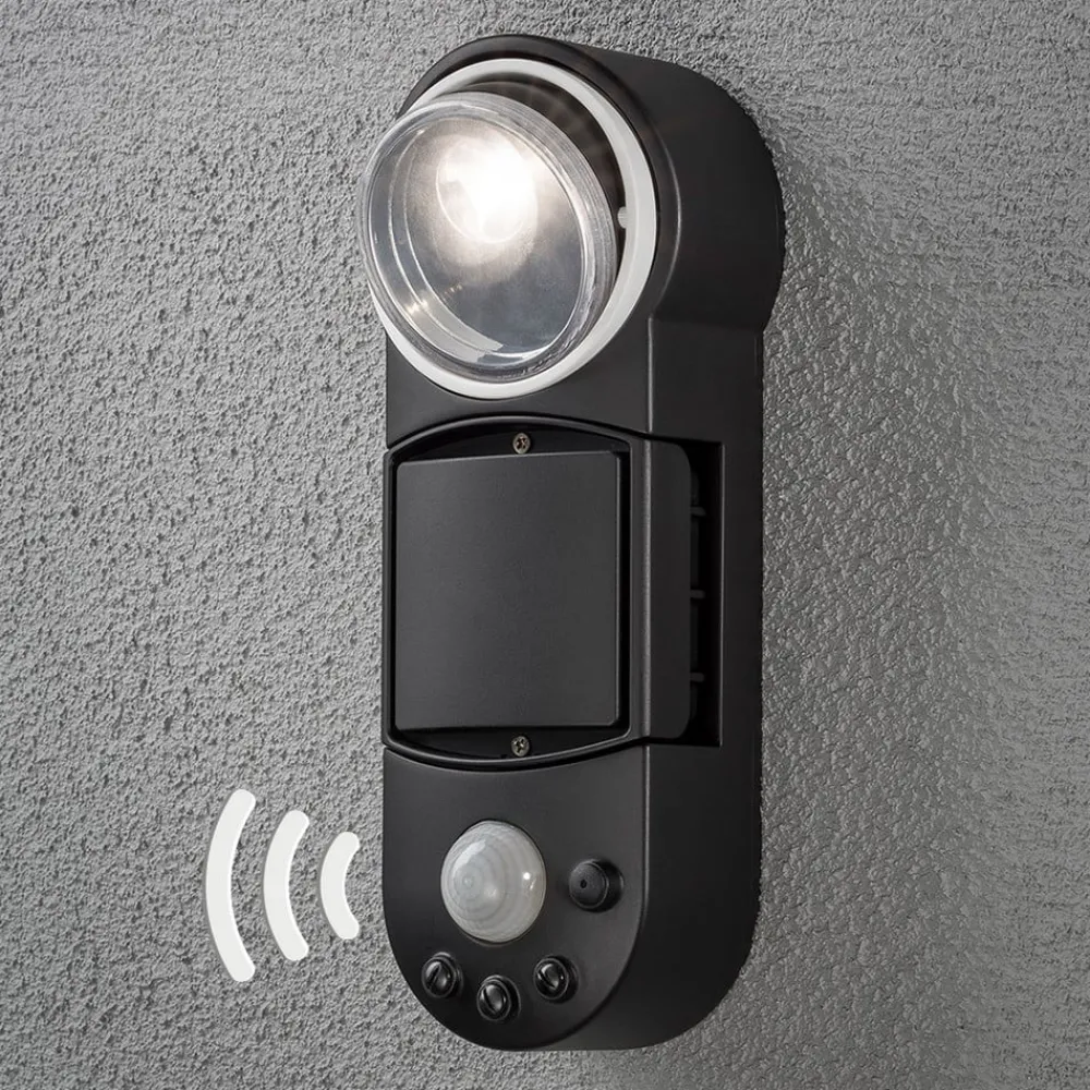 Konstsmide Væglamper > LED udendørs væglampe Prato batteridrevet, 10 cm