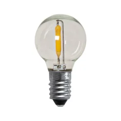 Filament Pære|Led Pærer ^ STAR TRADING LED udskiftningspære E10 0,5W klar 23-55VAC/DC 3xSet