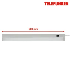Telefunken Underskabsbelysning > LED-underskabsbelysning Hestia, 4.000K, 1.000lm, titanium