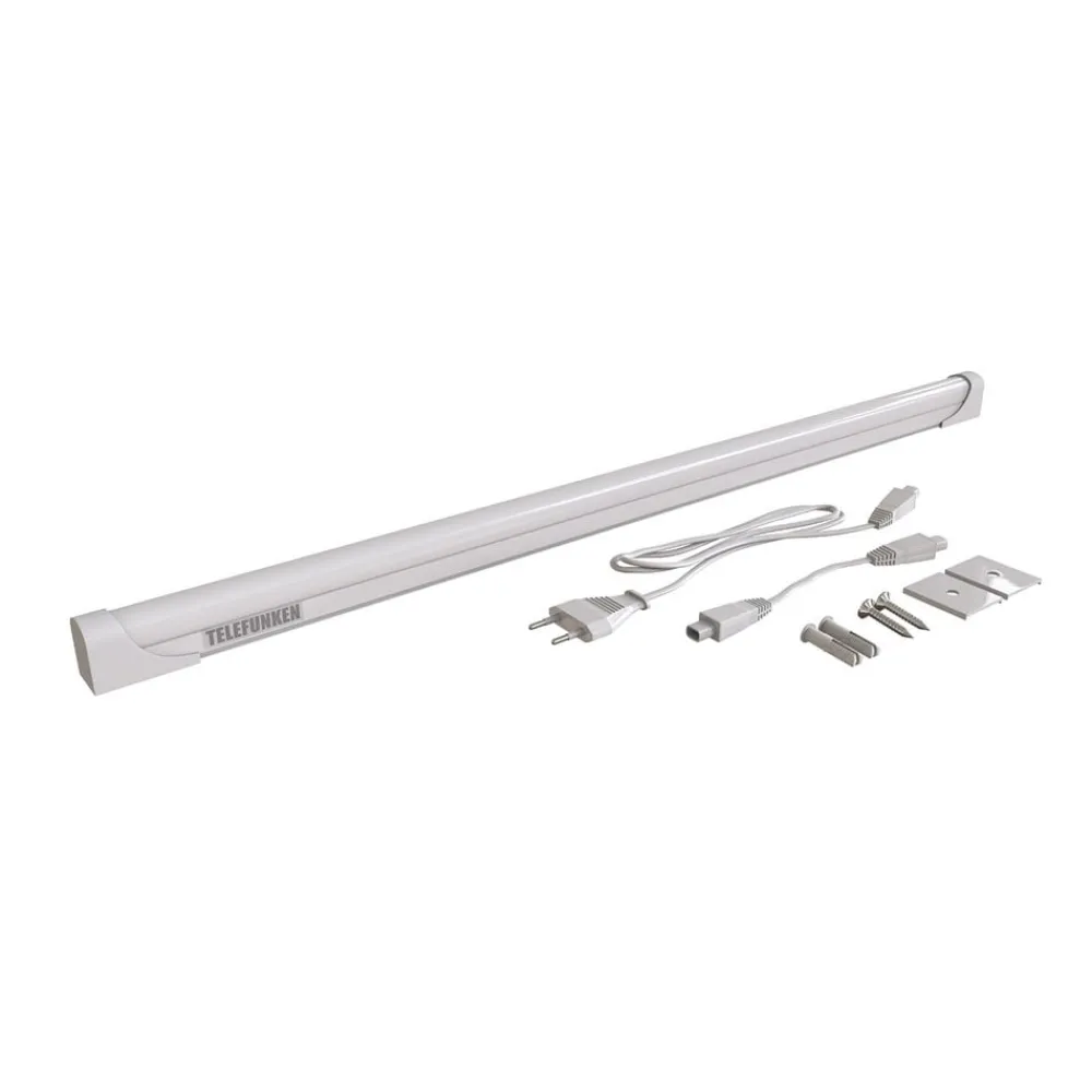 Underskabsbelysning ^ Telefunken LED underskabslampe Hebe, hvid, længde 57 cm