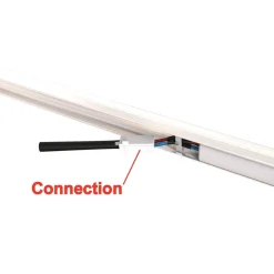 Underskabsbelysning ^ Telefunken LED underskabslampe Hebe, hvid, længde 57 cm