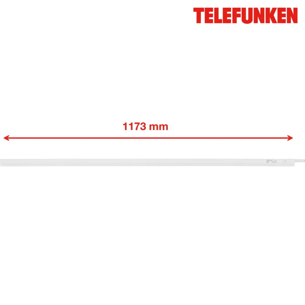 Telefunken Underskabsbelysning > LED underskabslampe Hephaistos, hvid, længde 117 cm