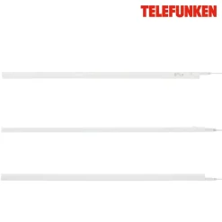 Underskabsbelysning ^ Telefunken LED underskabslampe Hephaistos, hvid, længde 87 cm