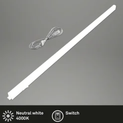 Underskabsbelysning ^ Briloner LED underskabslampe Took hvid 4.000 K 87,3 cm