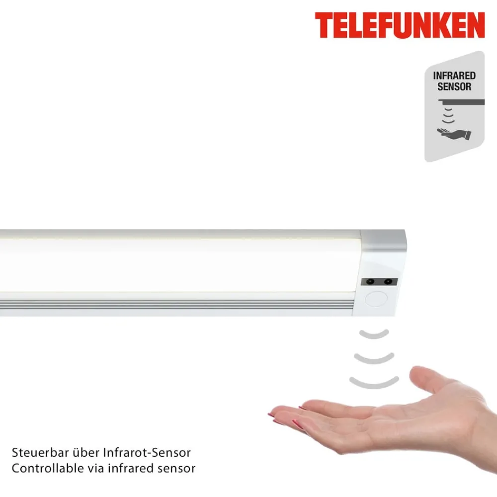 Telefunken Underskabsbelysning > LED-underskabslampe Zeus, længde 87 cm