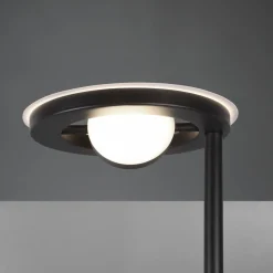 Trio Lighting Gulvlamper > LED-uplight Barrie med læselampe, sort mat
