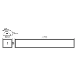 LEDVANCE Underskabsbelysning > Cabinet Corner LED-lampe til underskabe 55 cm