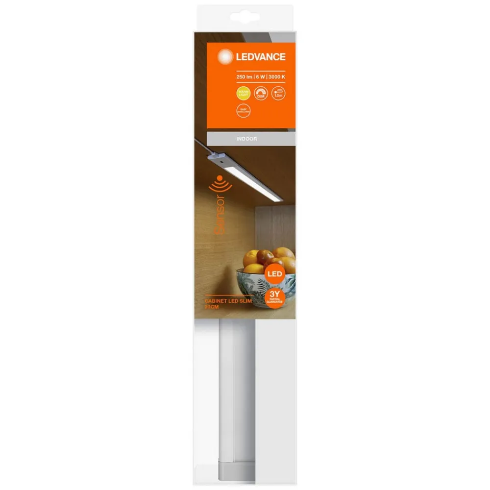 Underskabsbelysning ^ LEDVANCE Cabinet Slim LED-underskabslampe 30 cm