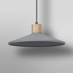 LEDVANCE Pendellamper > Concrete Wood hængelampe, Ø 32 cm, beton, grå