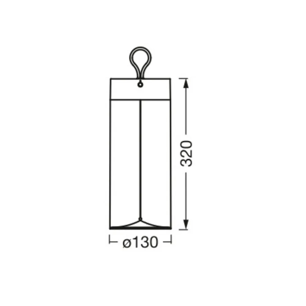 Bordlamper ^ LEDVANCE Decor Filament LED-bordlampe batteri 32cm