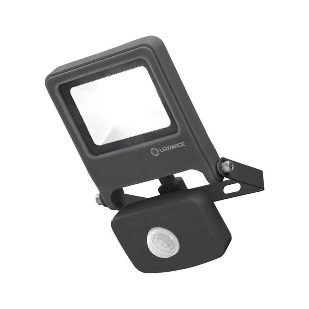 LEDVANCE Væglampe Med Sensor|Udendørs Spot > Endura Flood Sensor LED-udendørsspot gråt