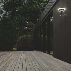 LEDVANCE Solcelle Lampe Med Sensor|Væglampe Med Sensor > Endura Solar Double Circle væg sort