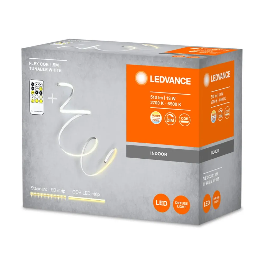 LEDVANCE Dekorationsbelysning|Led Strips > Flex COB LED-Strip IP20 2.700-6.500K 1,5m