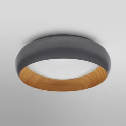LEDVANCE Loftlamper|Loftlamper > LED-loftlampe Orbis Livia Ø 30 cm, grå, metal