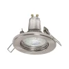 Indbygningsspots|Spotlights ^ LEDVANCE LED-spot GU10 Recessed, 5 stk, nikkel