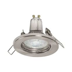 Indbygningsspots|Spotlights ^ LEDVANCE LED-spot GU10 Recessed, 5 stk, nikkel