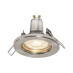 Indbygningsspots|Spotlights ^ LEDVANCE LED-spot GU10 Recessed, 5 stk, nikkel