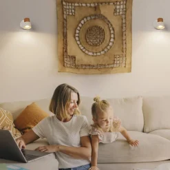 Væglamper|Spotlights ^ LEDVANCE LED-vægspot Cork, GU10, dæmpbar, hvid