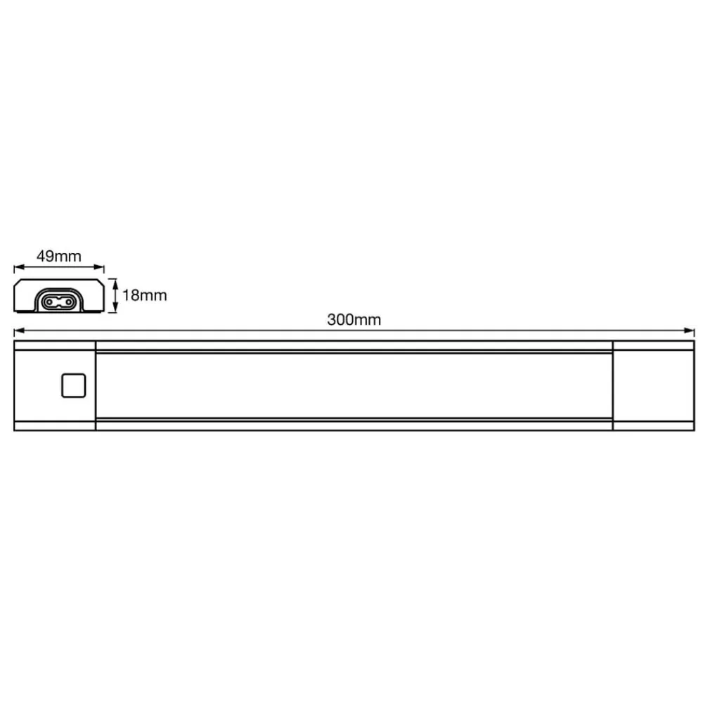 LEDVANCE Underskabsbelysning > Linear Slim RGBW underskabslampe 30 cm