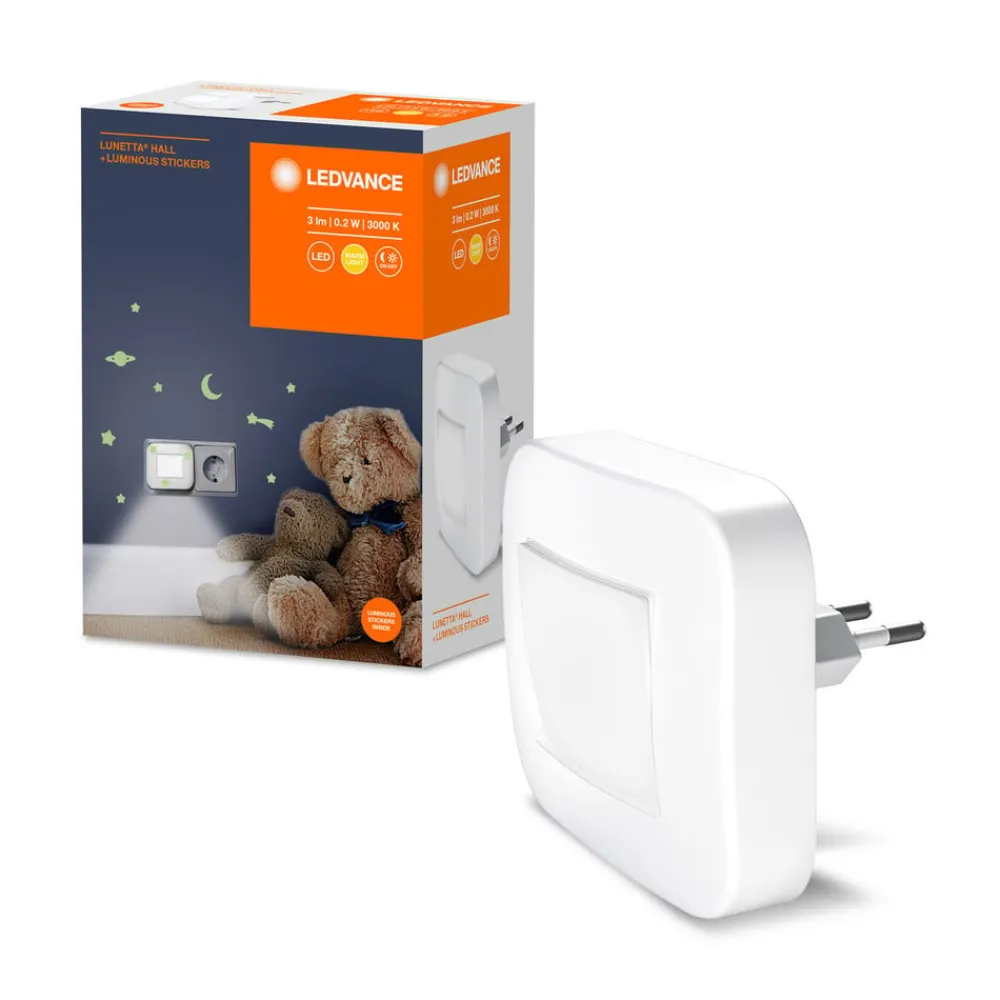 LEDVANCE Natlys > Lunetta Hall White LED-natlampe, vippes