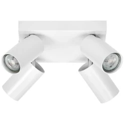 Loftlamper|Spotlights ^ LEDVANCE Octagon LED-spot, dæmpbar, 4-lys, firkantet, hvid