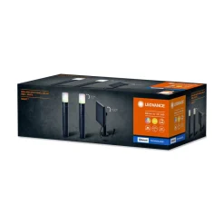 Solcelle Lampe Med Sensor|Solcellelamper ^ LEDVANCE SMART+ Bluetooth Solar Spot&Bollard Flerfarvet