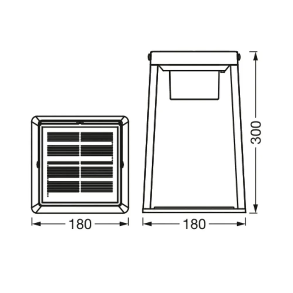 LEDVANCE SMART+ Solcellelamper > BT Table Frame Solar flerfarvet