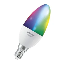 LEDVANCE SMART+ Smarte Lyskilder > LED, stearinlys, E14, 4,9 W, CCT, RGB, WiFi, 3 enheder