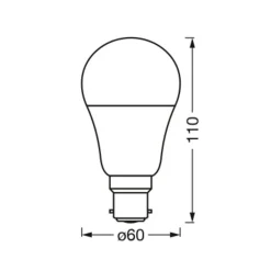 Dæmpbar Led-Pære|Smarte Lyskilder ^ LEDVANCE SMART+ WiFi B22d 9W Classic 2,700-6,500K