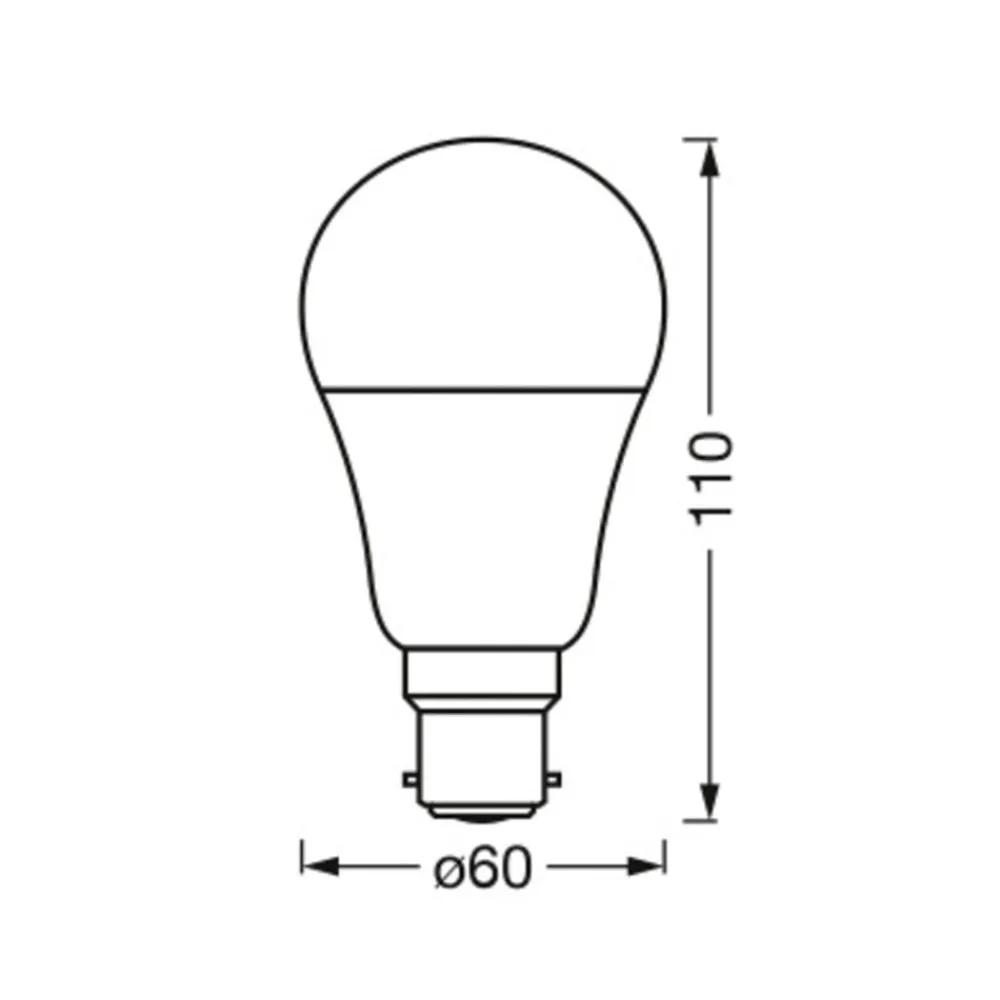 Dæmpbar Led-Pære|Smarte Lyskilder ^ LEDVANCE SMART+ WiFi B22d 9W Classic 2,700-6,500K